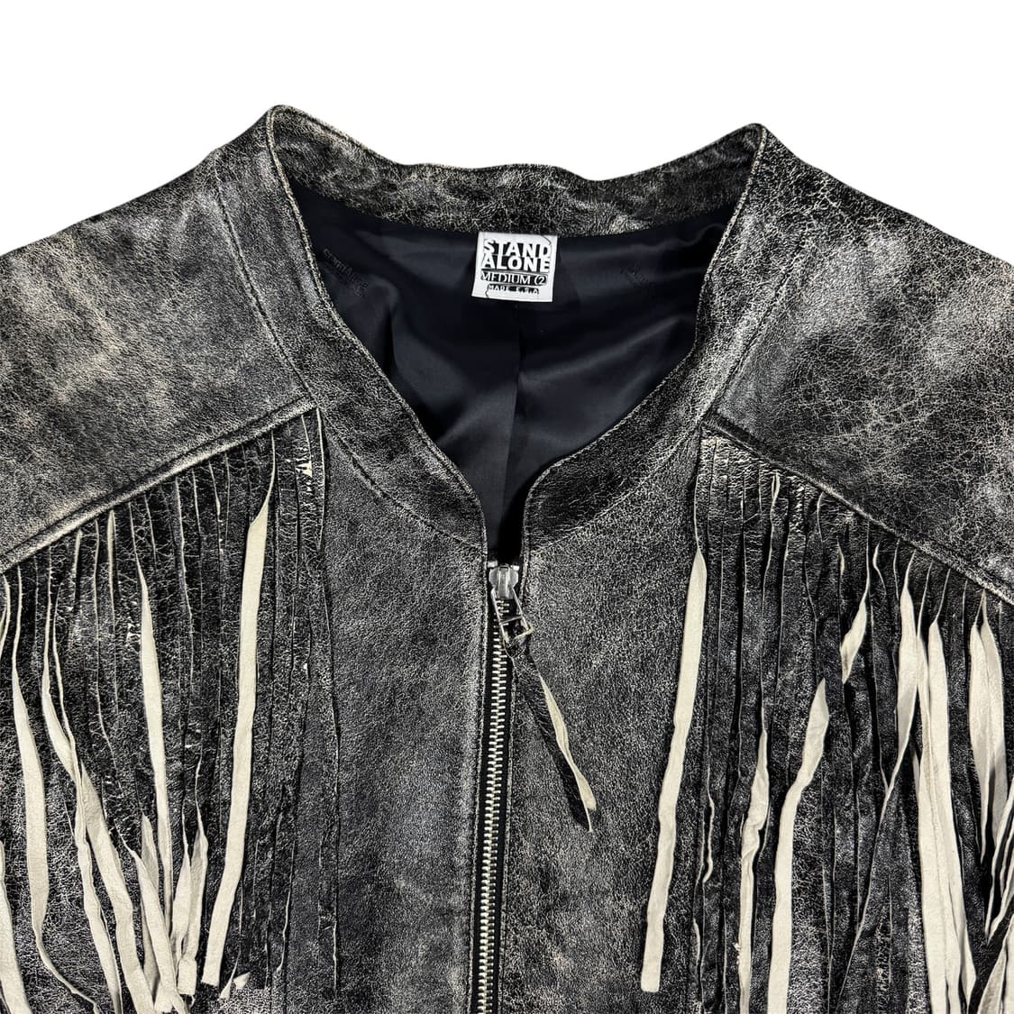 스탠드얼론 프린지 레더 자켓 StandAlone Fringe Jacket 상품이미지3