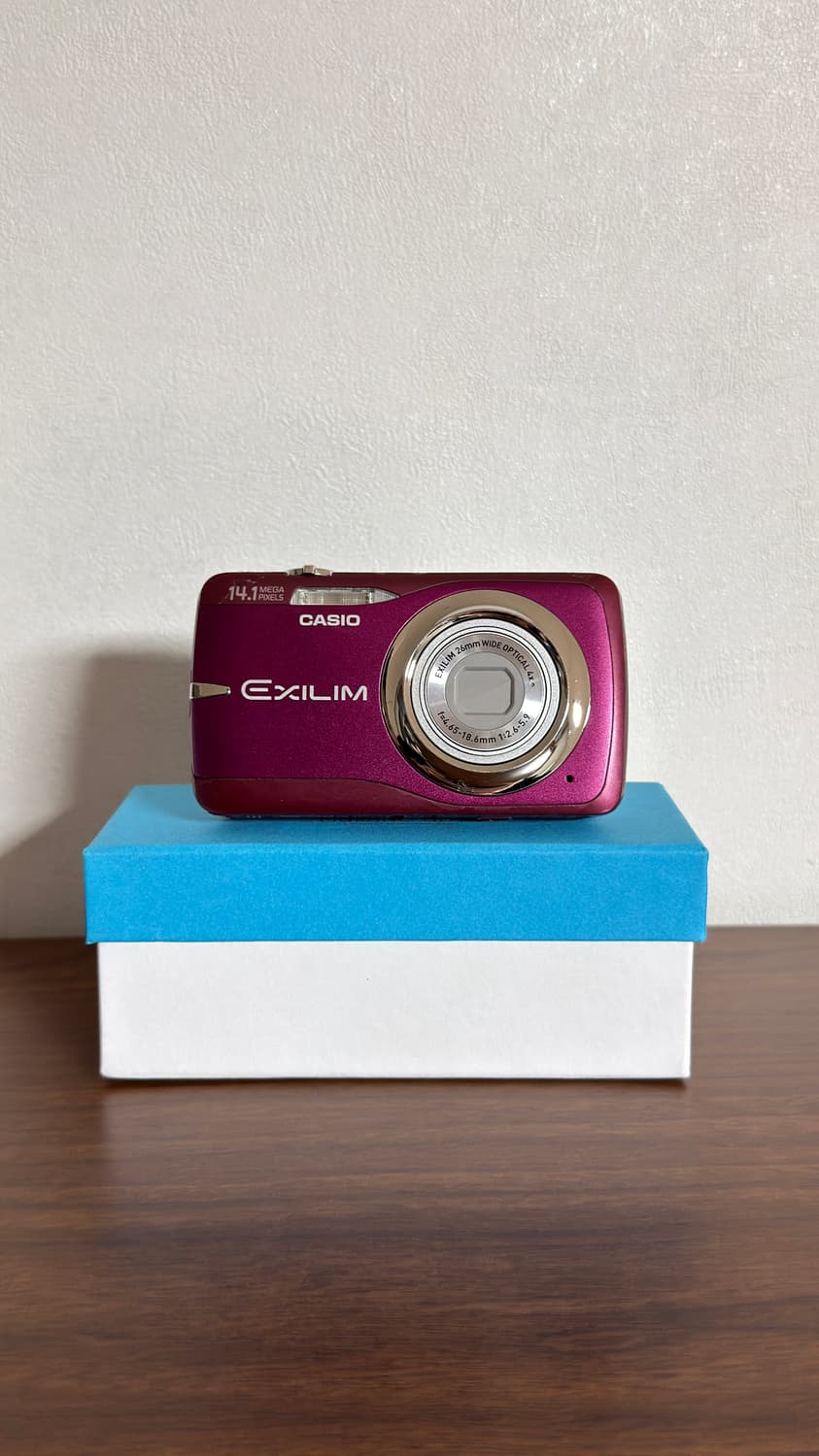 카시오 엑슬림 Casio Exilim ex-z550 와인 (작례O) 상품이미지1