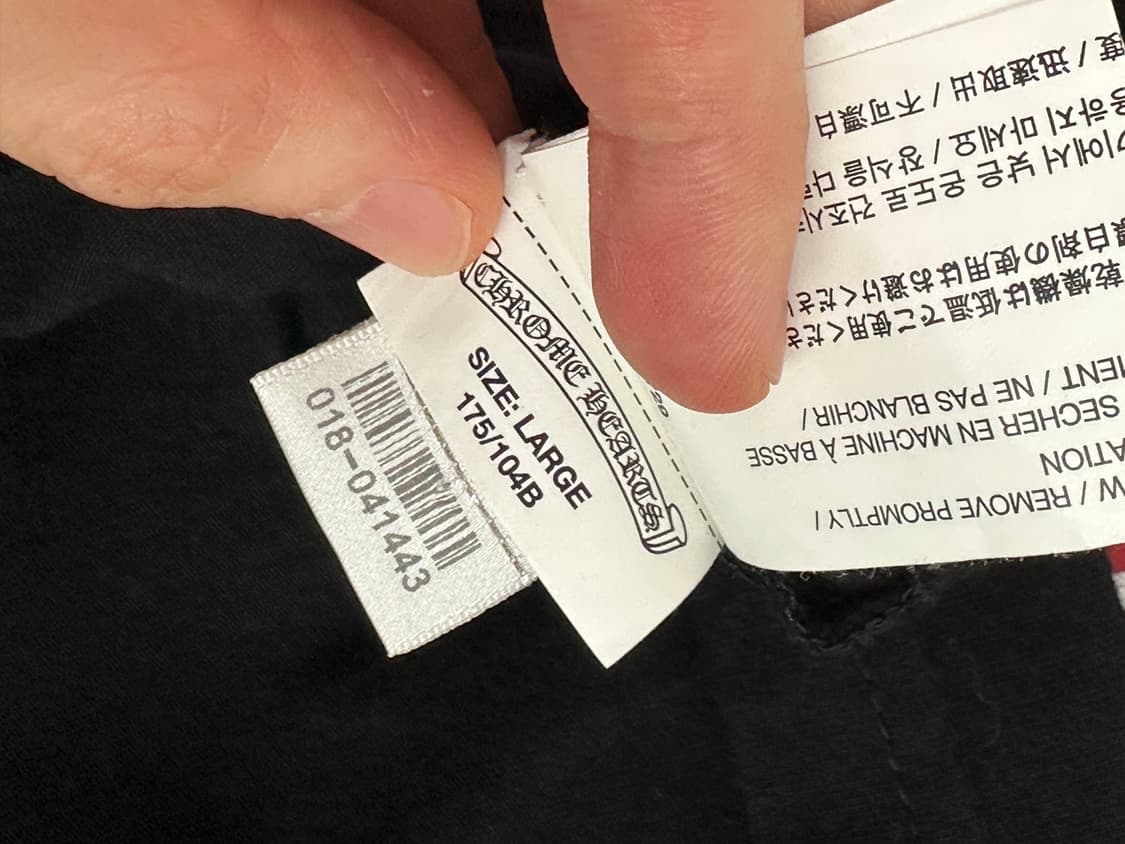 Chrome hearts 아메리카크로스 반팔티셔츠 L 상품이미지4