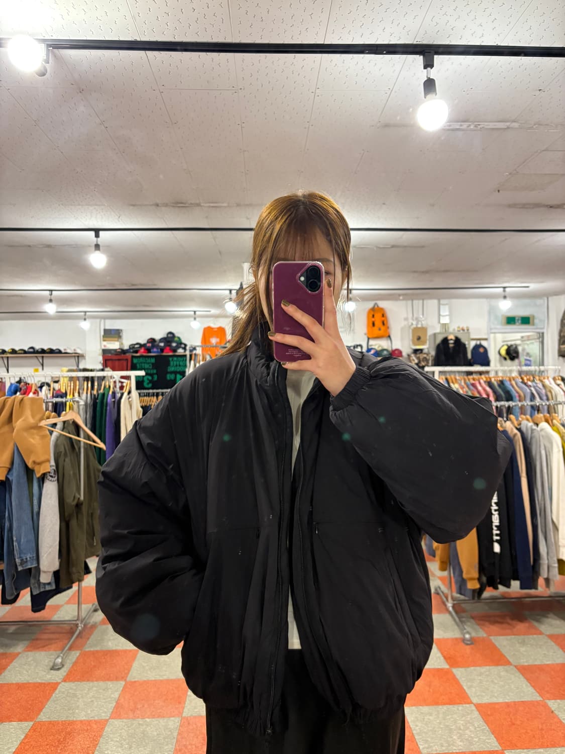 라퍼지스토어 숏패딩 상품이미지1