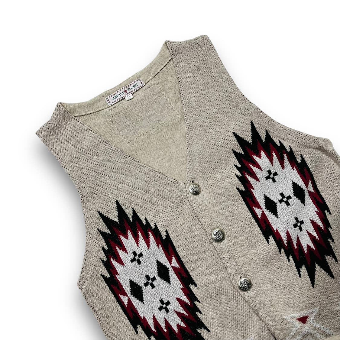 정글 스톰 나바호 패턴 빈티지 가디건 상품이미지2