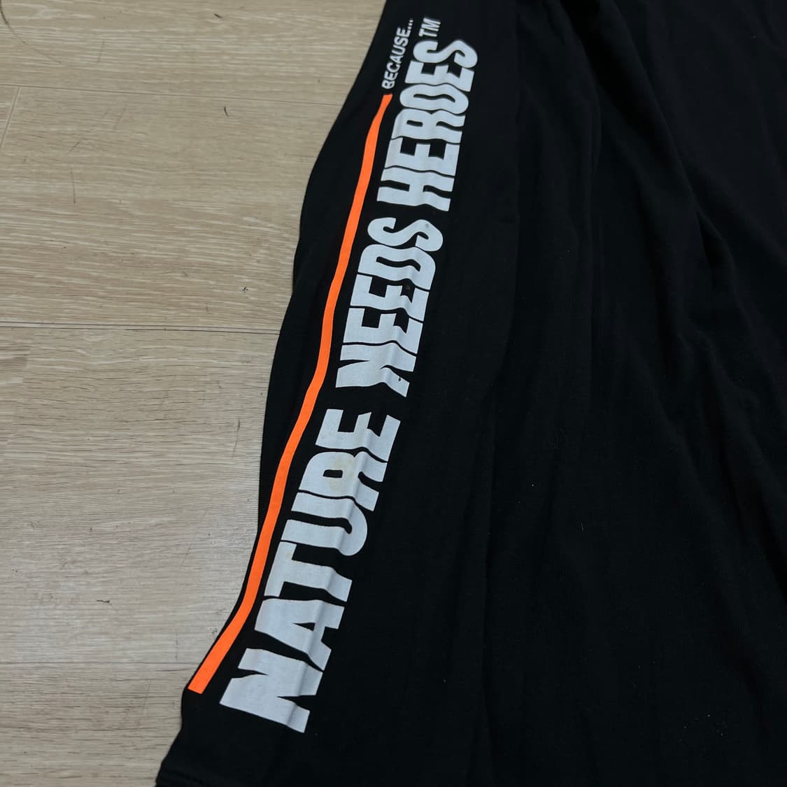 팀버랜드 포켓 코튼 롱슬리브 긴팔티셔츠 [블랙] M/95 상품이미지5