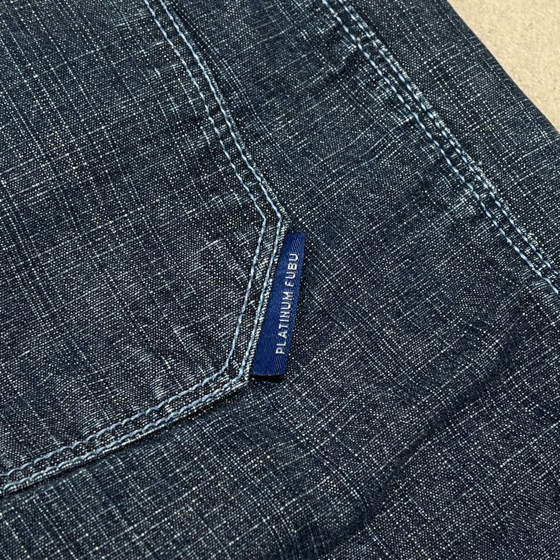 후부 자수 데님하프팬츠 s10488 상품이미지7