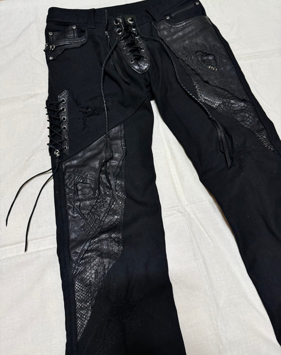 14th addiction race up pants 상품이미지3