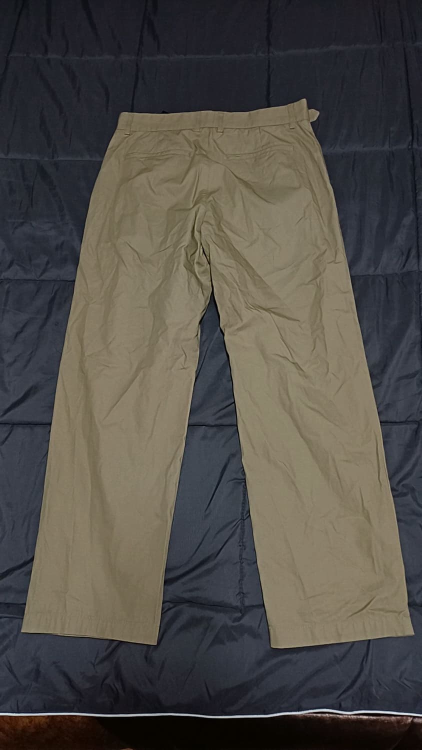 무신사 미사용 와이드면바지 31인치 기장101 상품이미지6