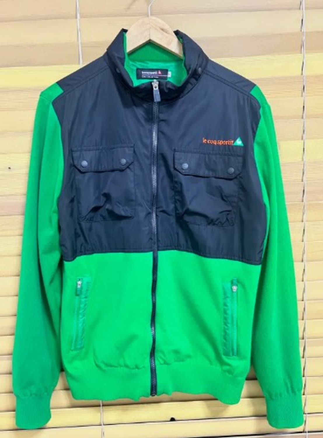 르꼬크골프 남성 방풍집업니트점퍼 LL 상품이미지2