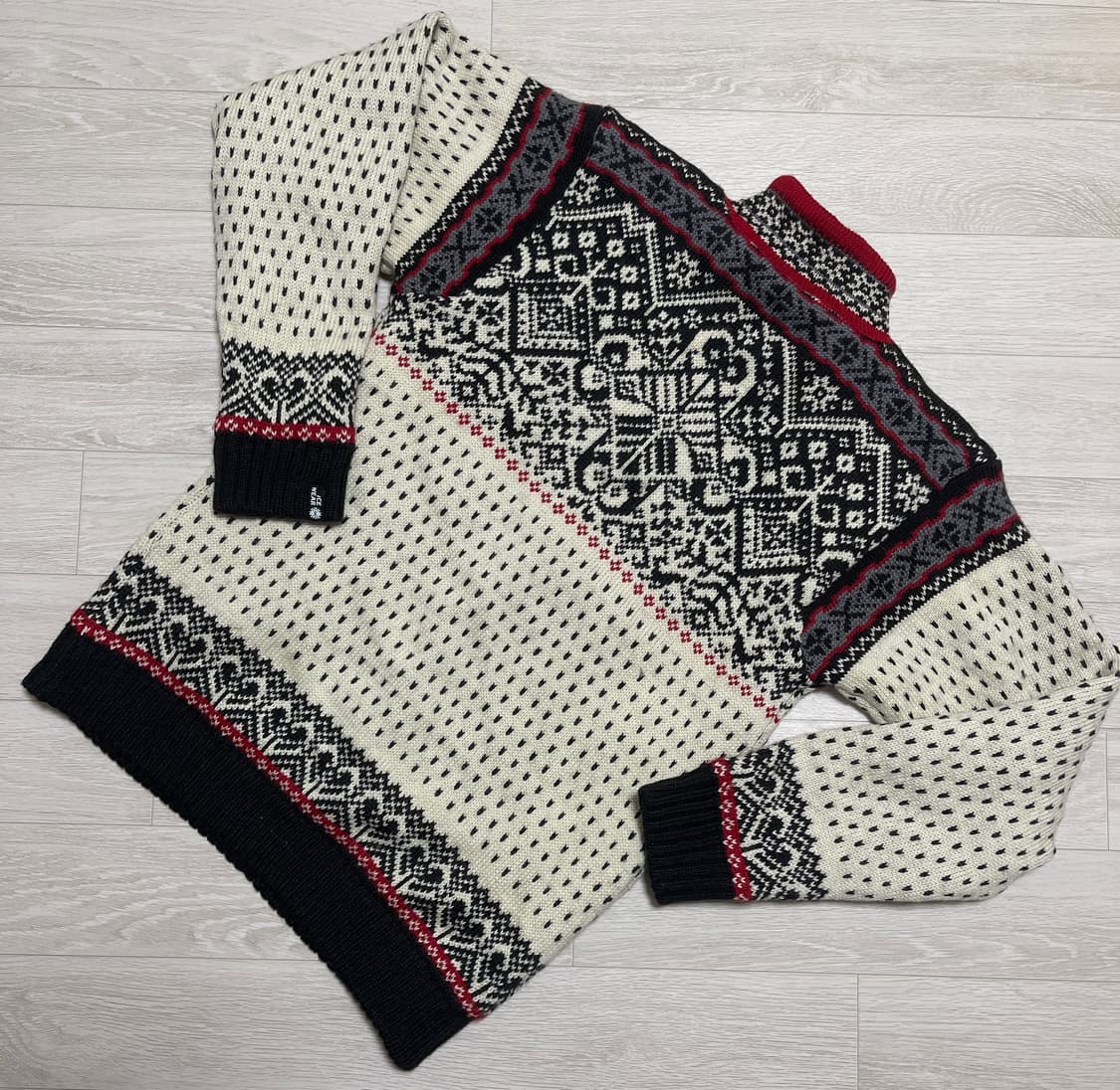 Icewear 아이스웨어 아이슬란드  노르딕 패턴 울 방풍니트 상품이미지2