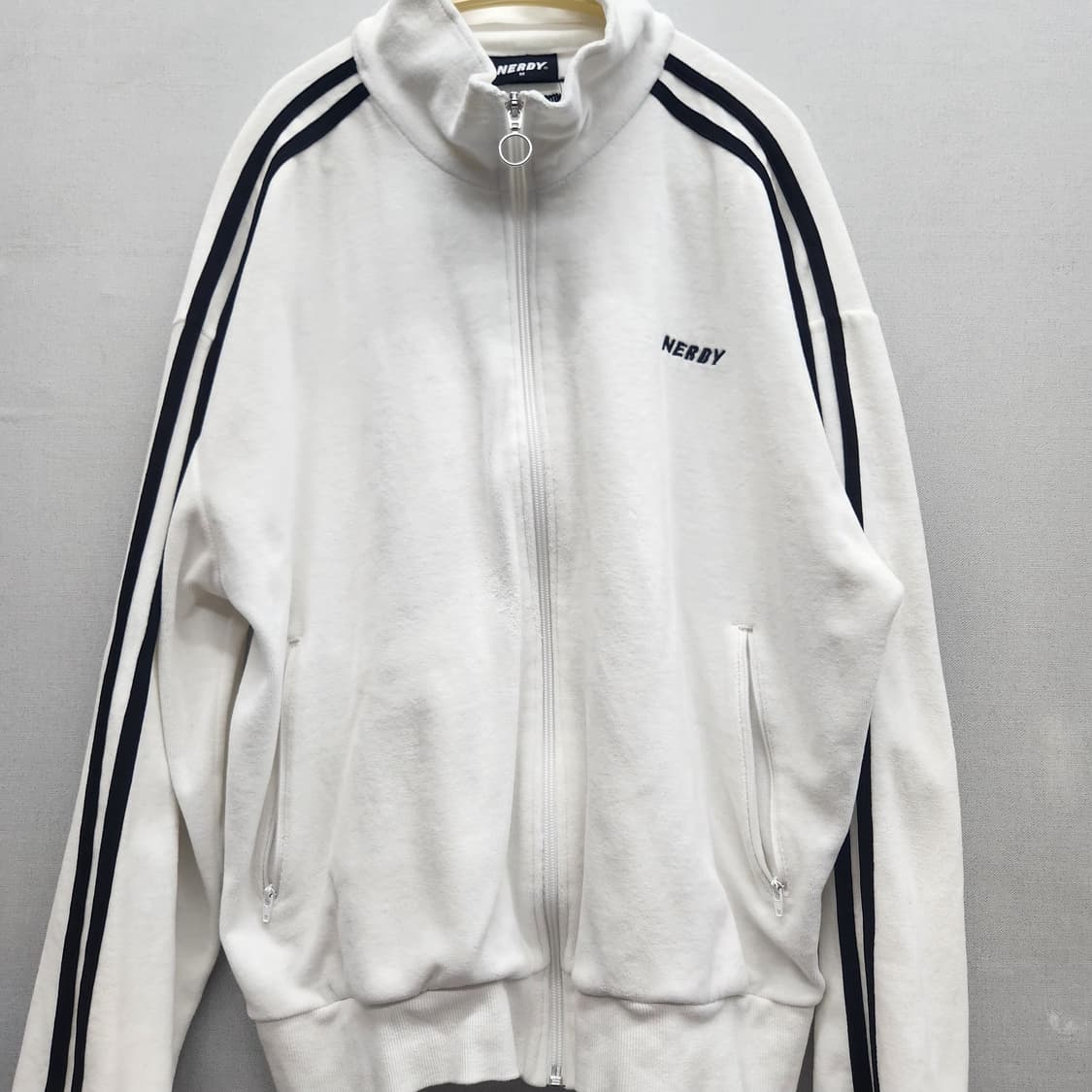 널디 로고 사이드라인 벨벳 져지 M(XL) 상품이미지2