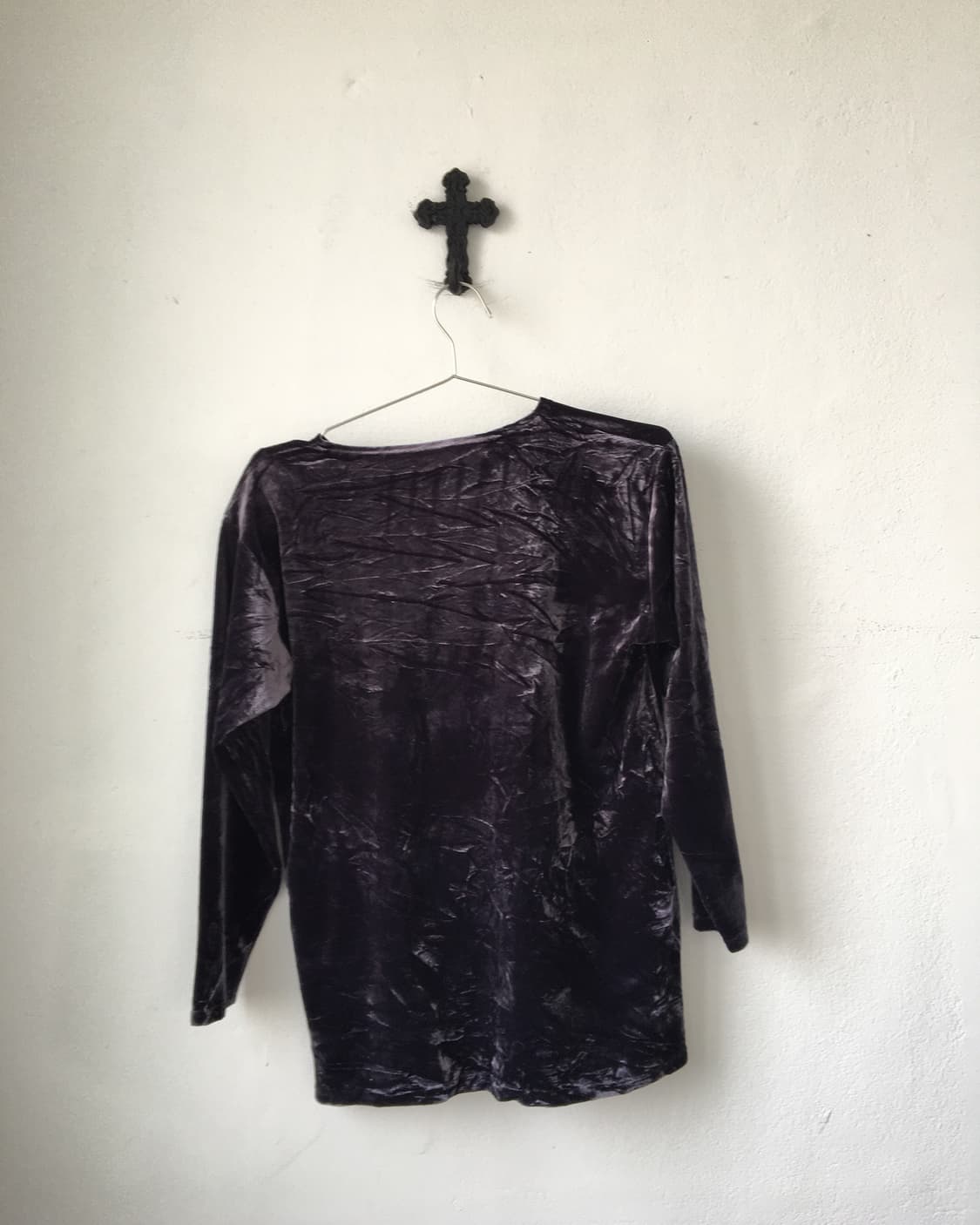 Butterfly point velvet sleeve 상품이미지3