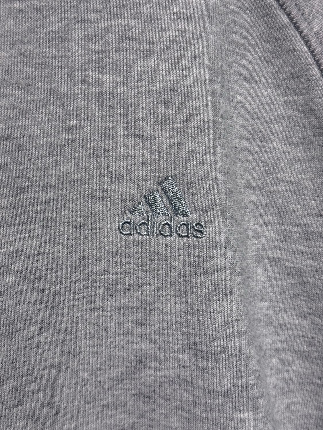 아디다스 에센셜 그레이 회색 블랙 스웻 셔츠 맨투맨 삼선 110 2XL 상품이미지5