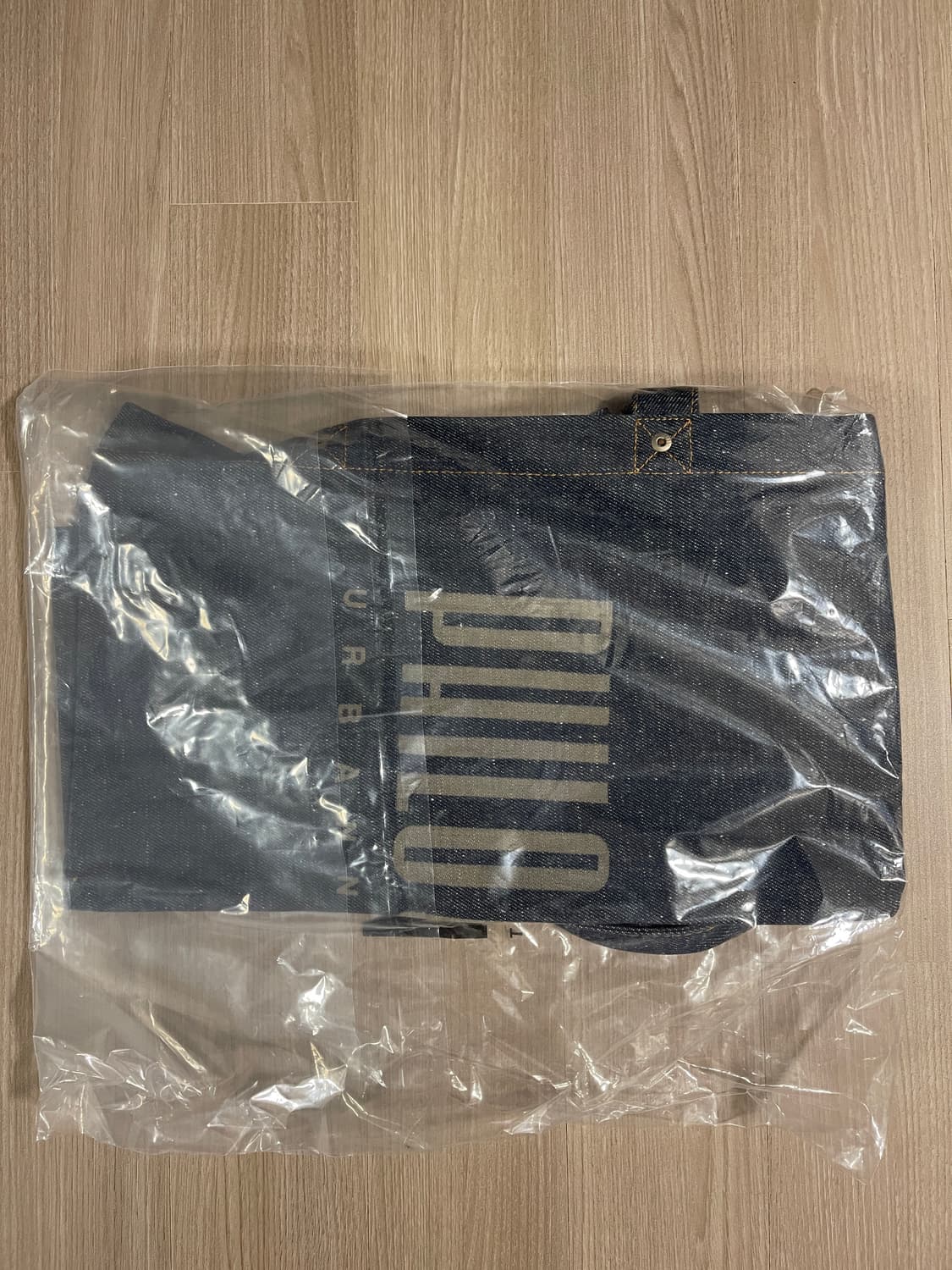 필로그램 데님 토트백 상품이미지1