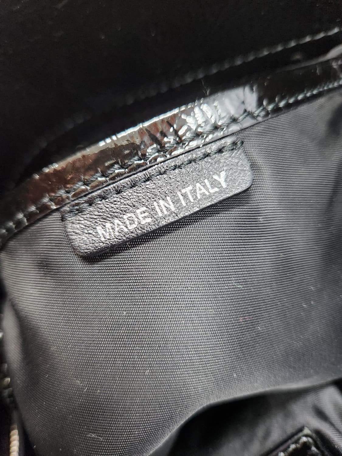 (OS)버버리 체크 페이던트 레더 토드백 상품이미지9