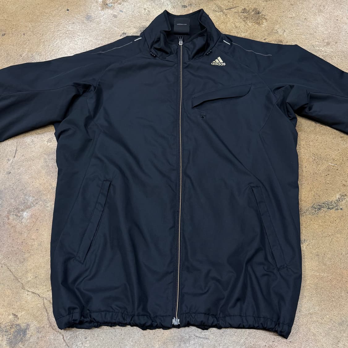 [정품/M] 아디다스 포모션 블랙 바람막이 자켓 b8 상품이미지3