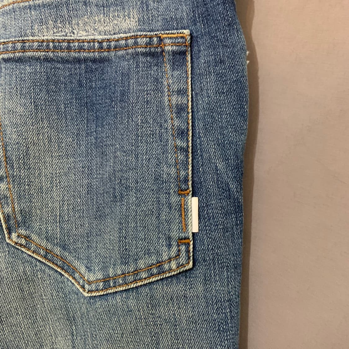 32인치 PT토리노 레게 데미지 워싱 스판 데님 청바지 상품이미지4