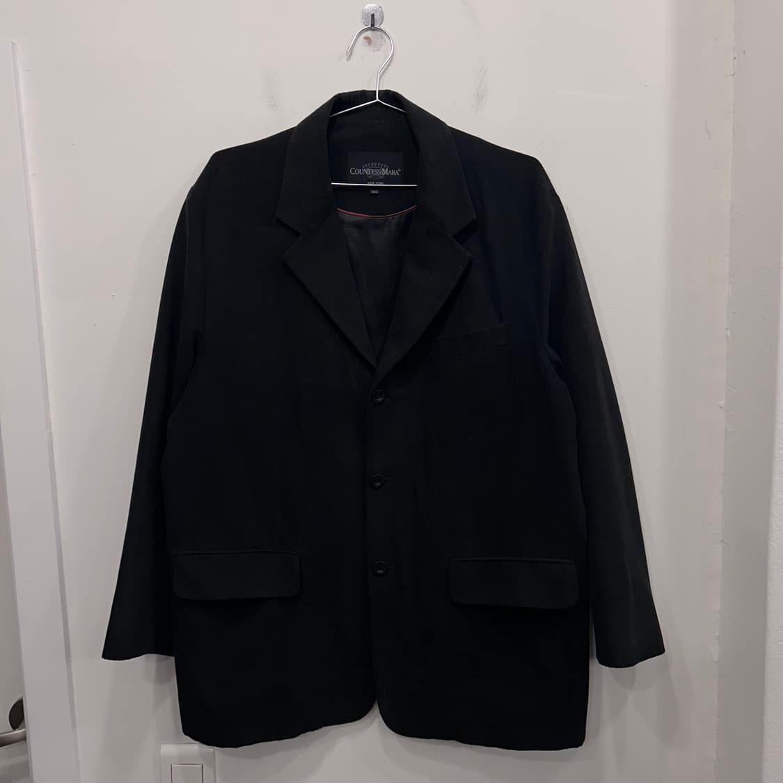 카운티스마라 스트라이프 벨벳 쓰리버튼 블레이져 상품이미지2