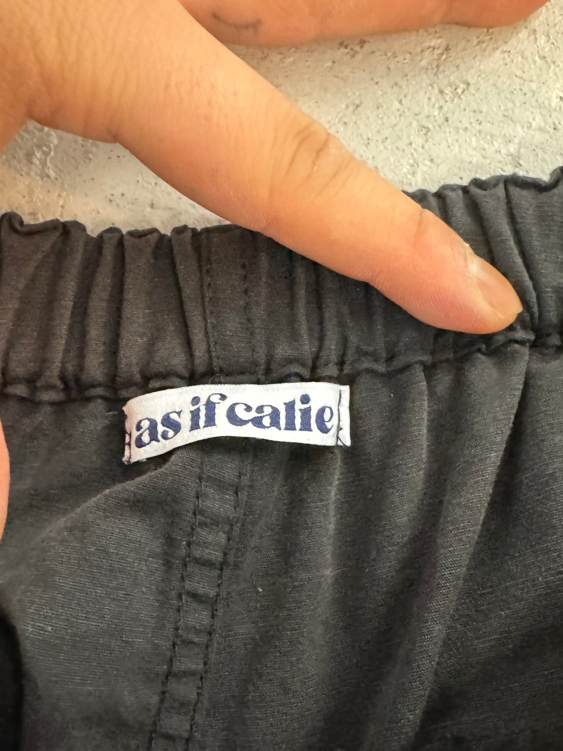 애즈 이프 캘리 카고 팬츠 상품이미지4