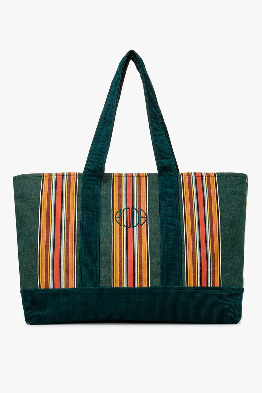 Bode parakeet stripe tote 보디 스트라이프 토트백 상품이미지1