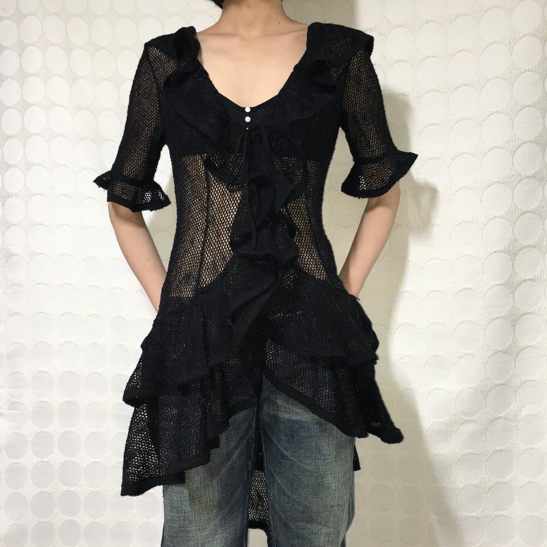 오즈온 니트 가디건 상품이미지1