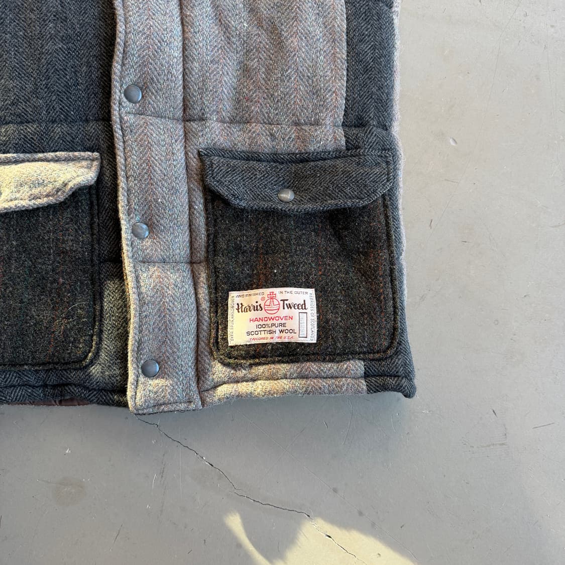 해리스 트위드 울 헤링본 베스트 상품이미지1