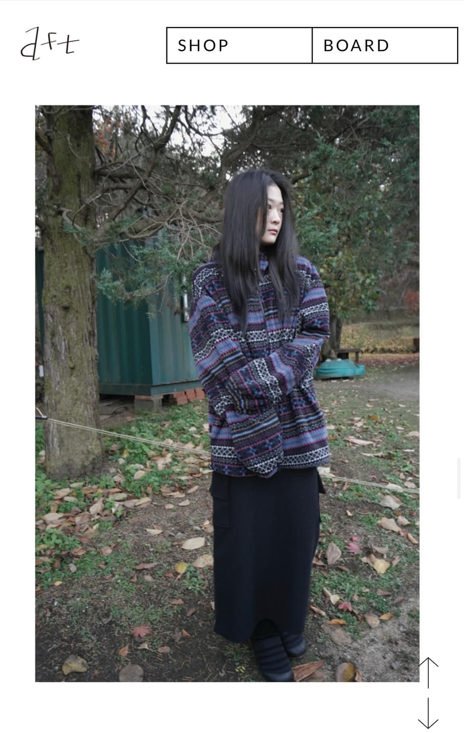 에프터먼데이 험버 마운틴 플리스 집업 navy 상품이미지3