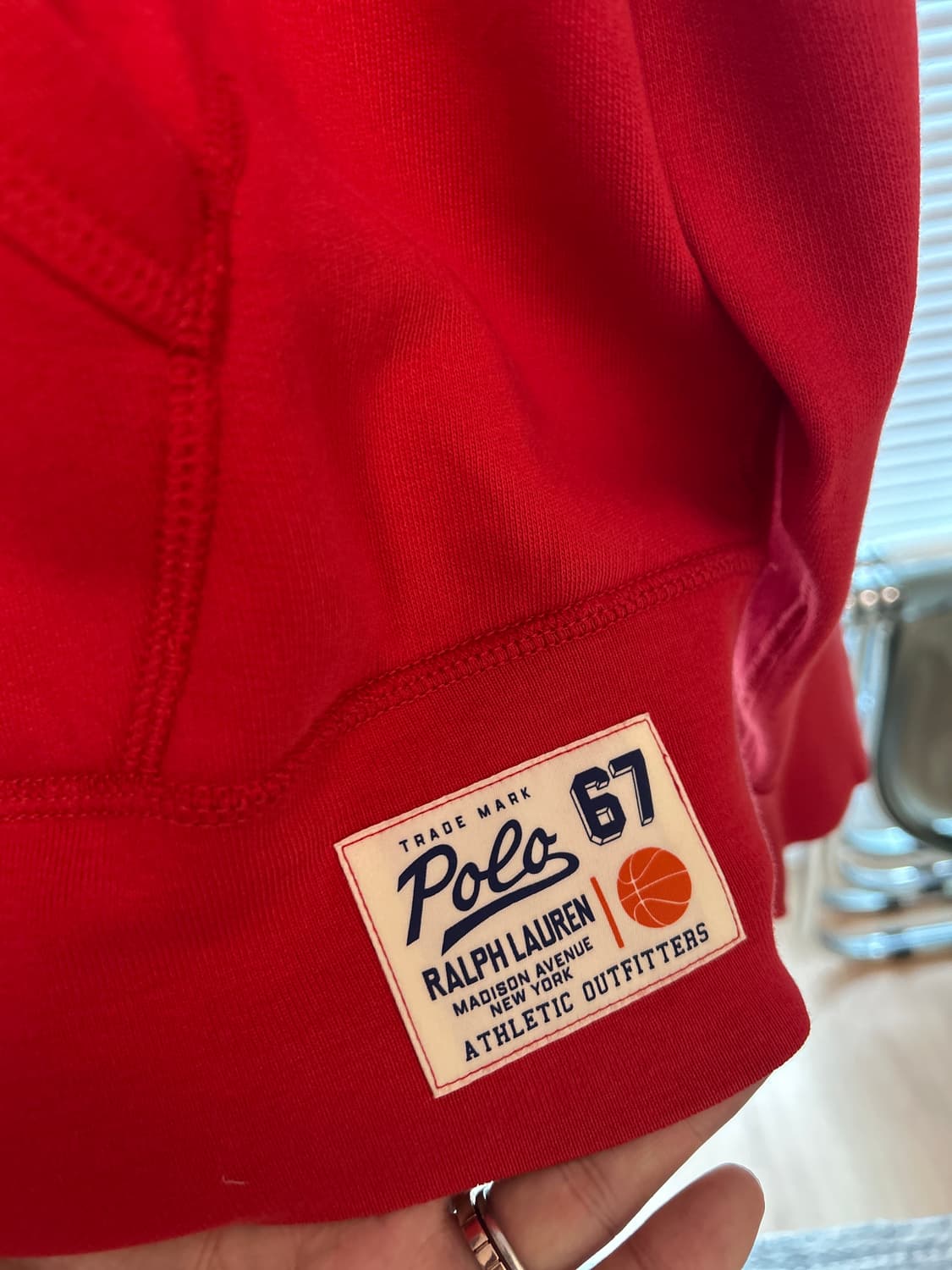 폴로 랄프로렌 폴로볼  자수 후디 XL 새상품 상품이미지6