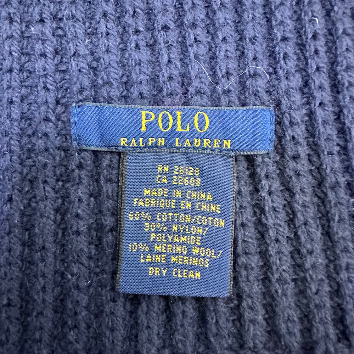 [Os] 폴로 베어 니트 머플러 상품이미지3