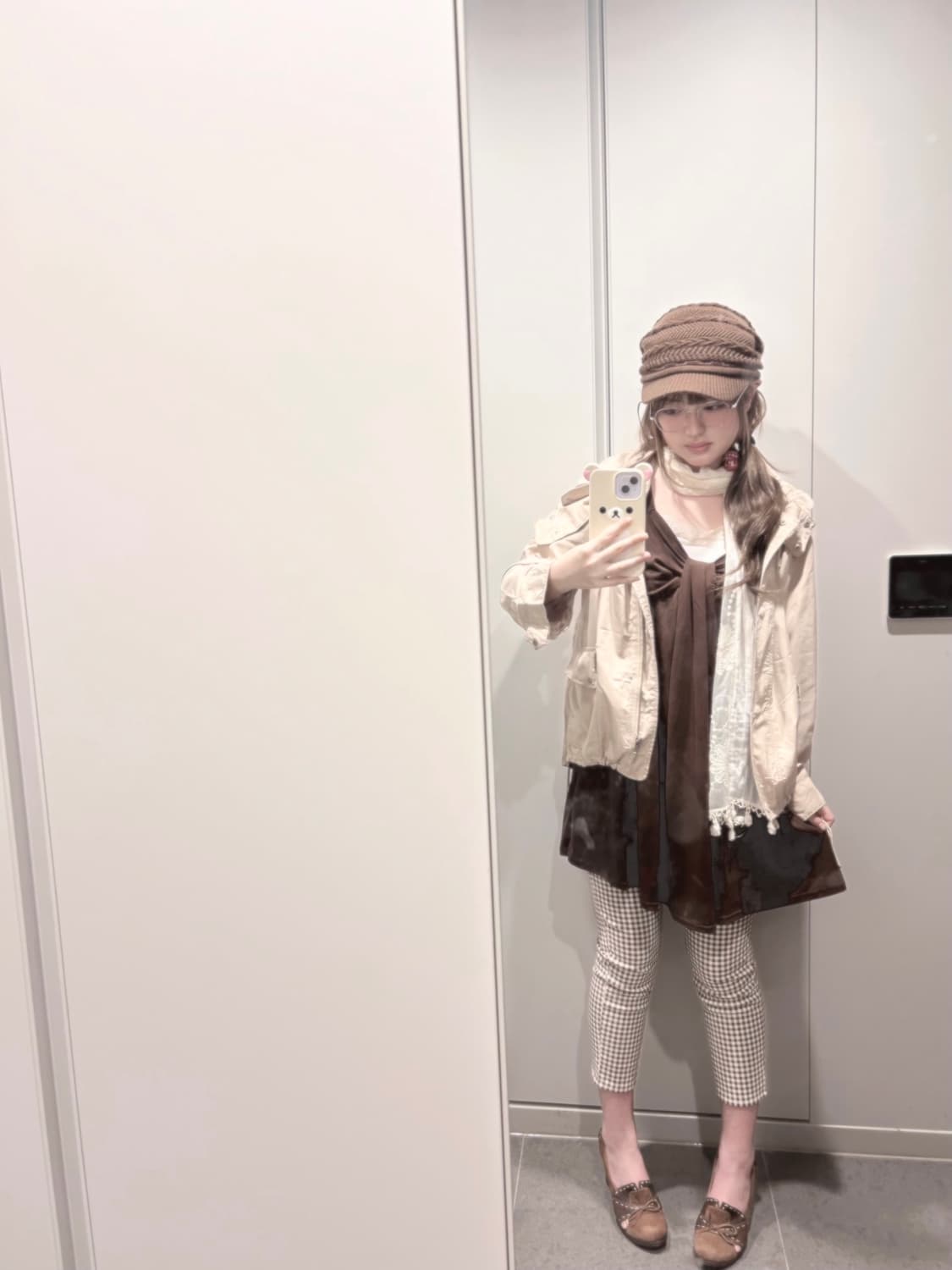 초코라떼 너드걸 코디 세트 모리걸 라떼갸루 하구미 상품이미지2