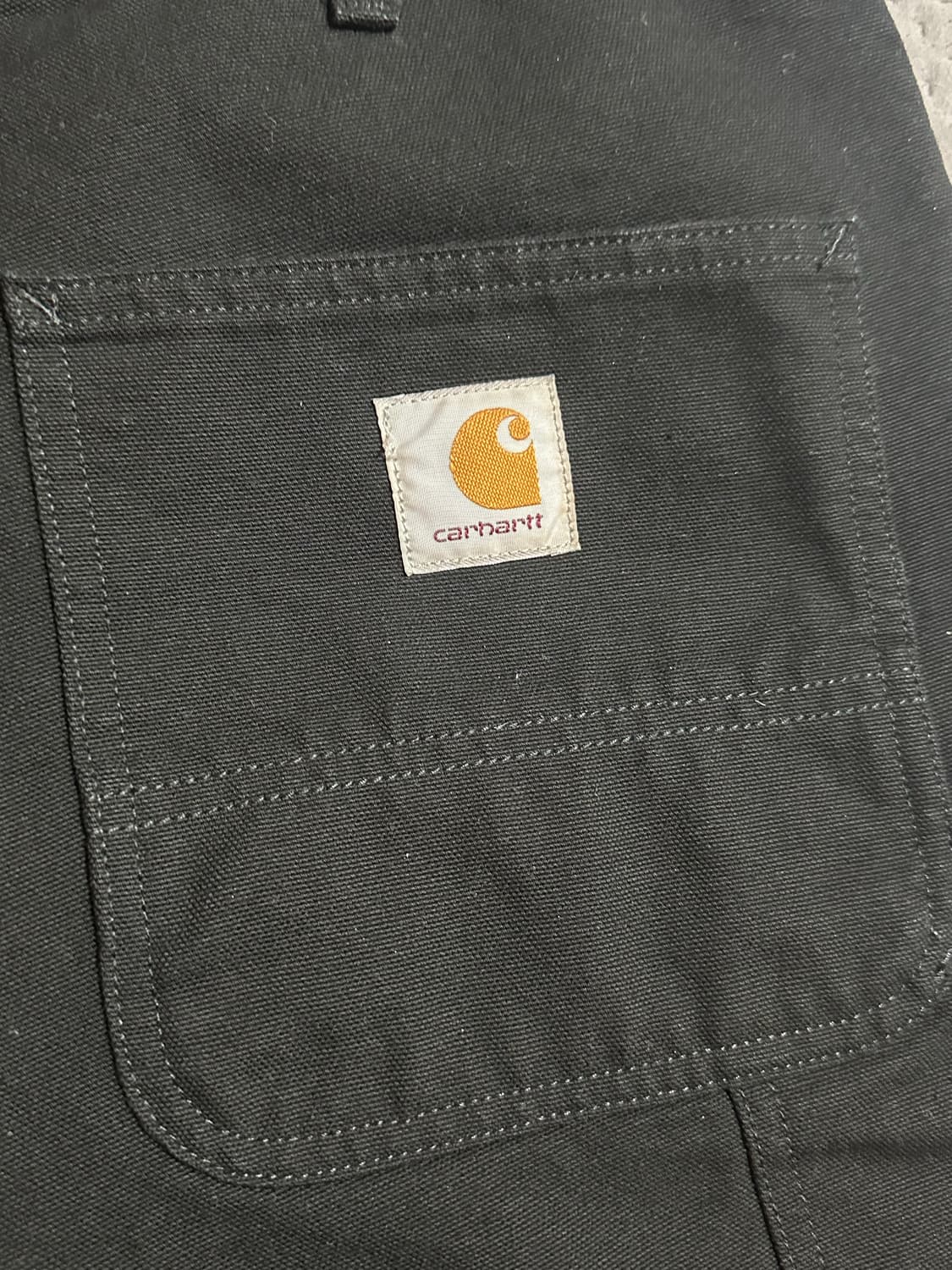 칼하트 WIP 디어본 린스드 더블니 33x32 상품이미지2