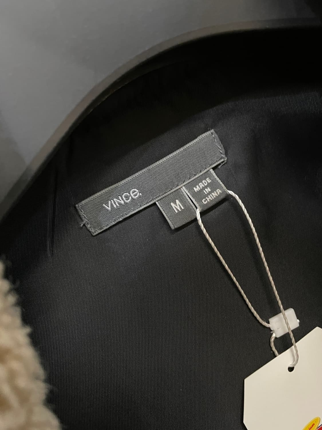 빈스 모토 시어링 울 레더 자켓  상품이미지8