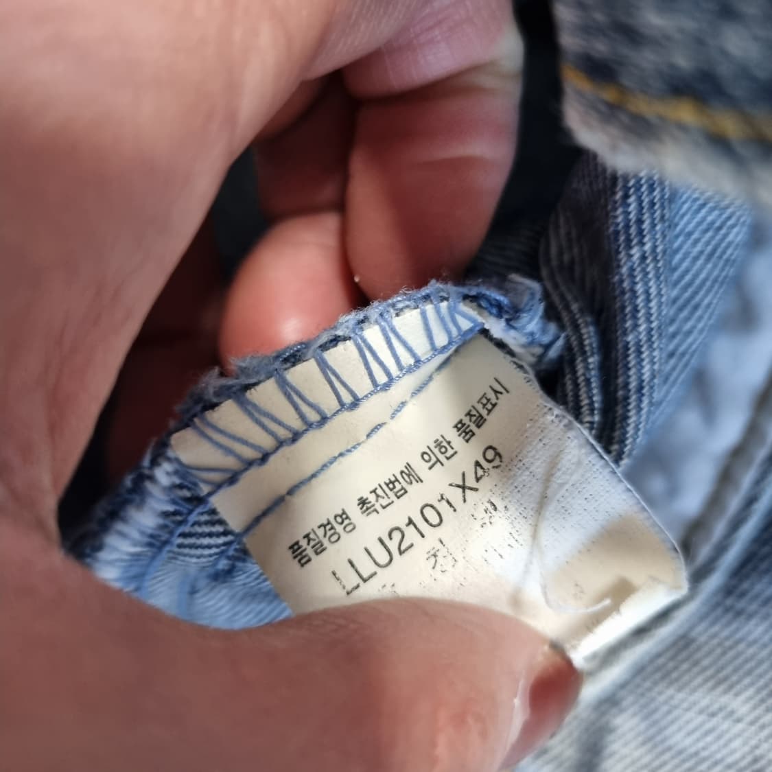 LEE 크롭 데님 트러커 자켓  상품이미지7