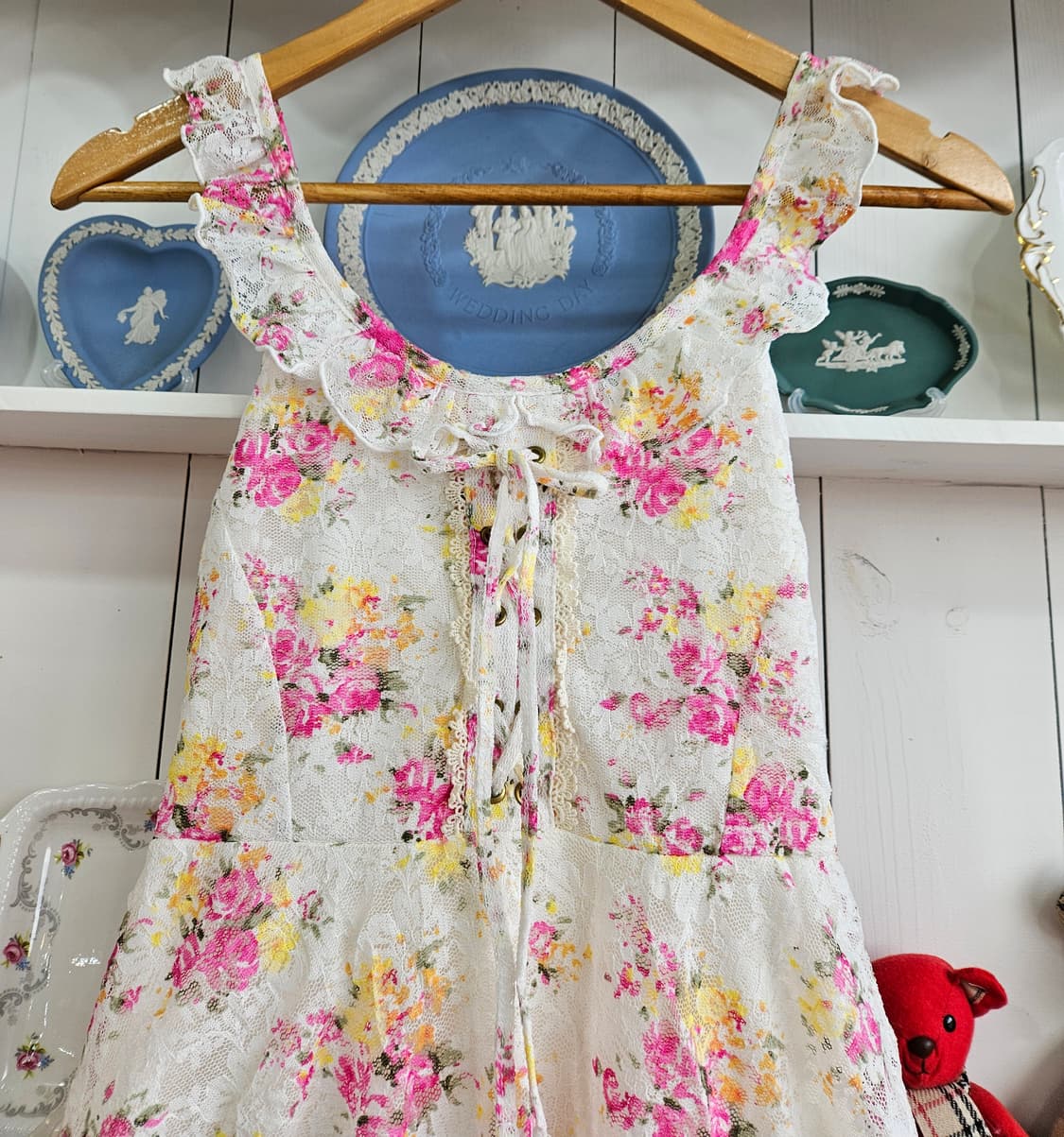 리즈리사 LIZ LISA 플라워 레이스 원피스 상품이미지6