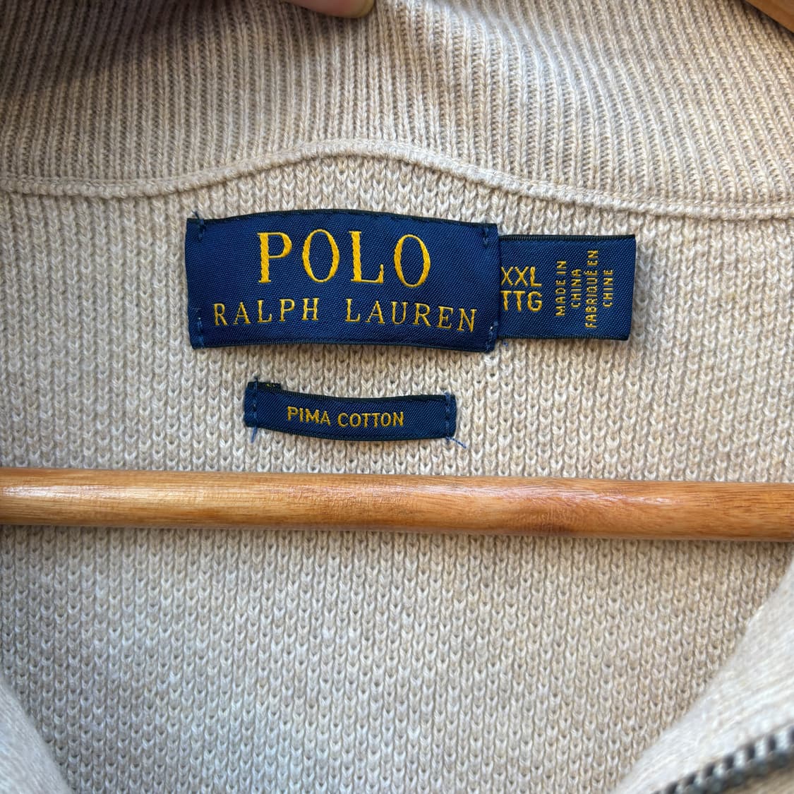 Polo 폴로 피마코튼 니트 풀오버 상품이미지4