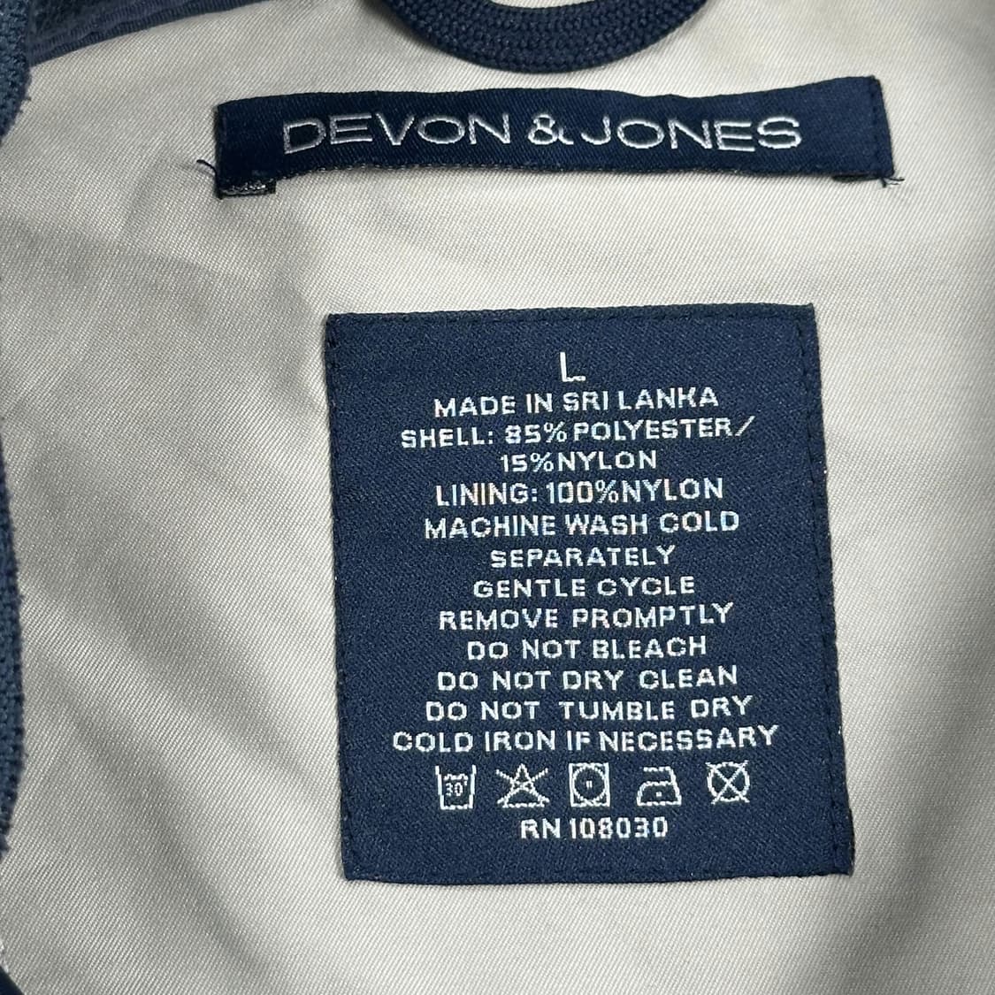 VTG 빈티지 다크네이비 바람막이 웜업 (L) 상품이미지4