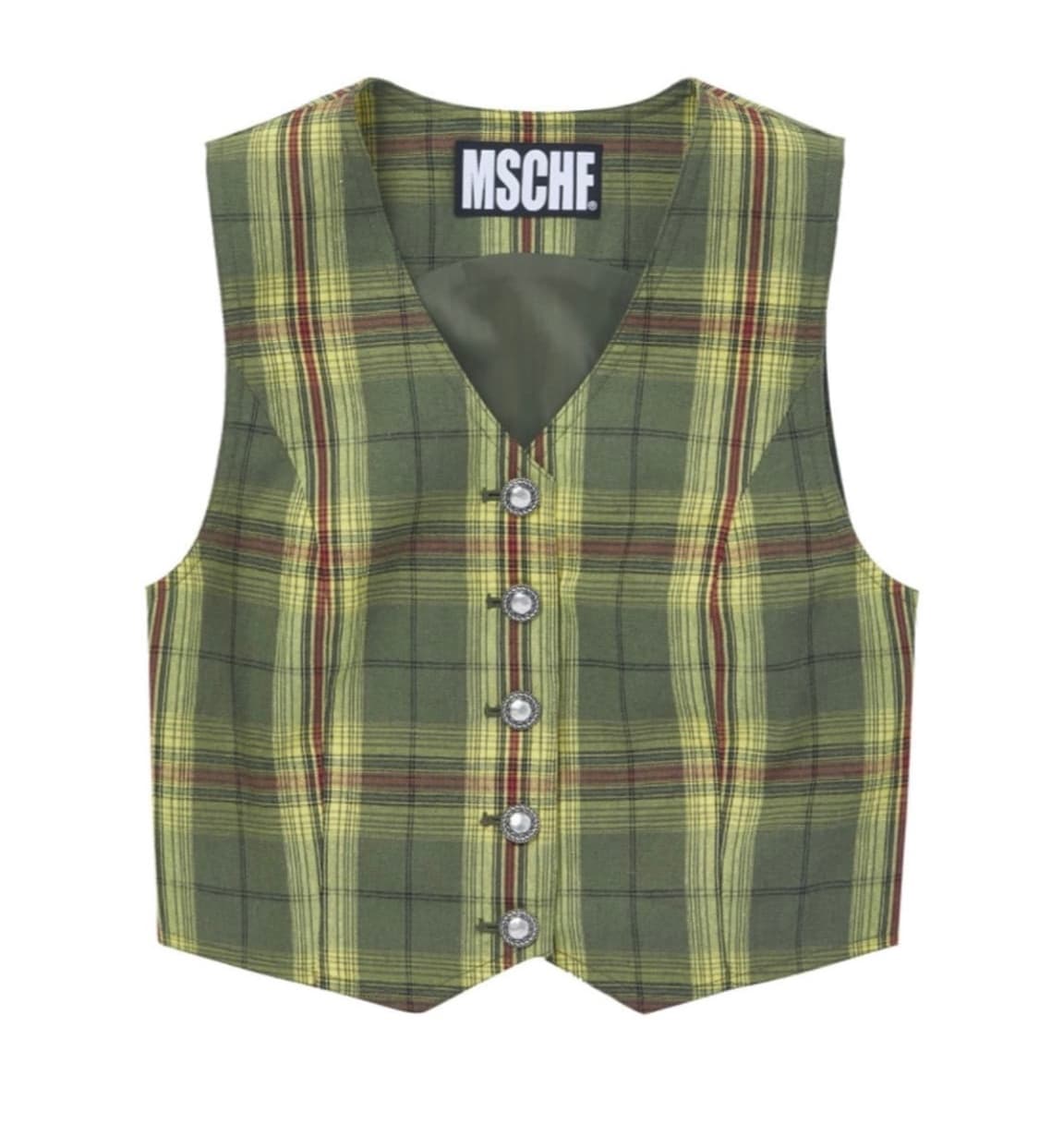 (뉴진스 하니 레드벨벳 조이 착용) 미스치프 체크 조끼 상품이미지3