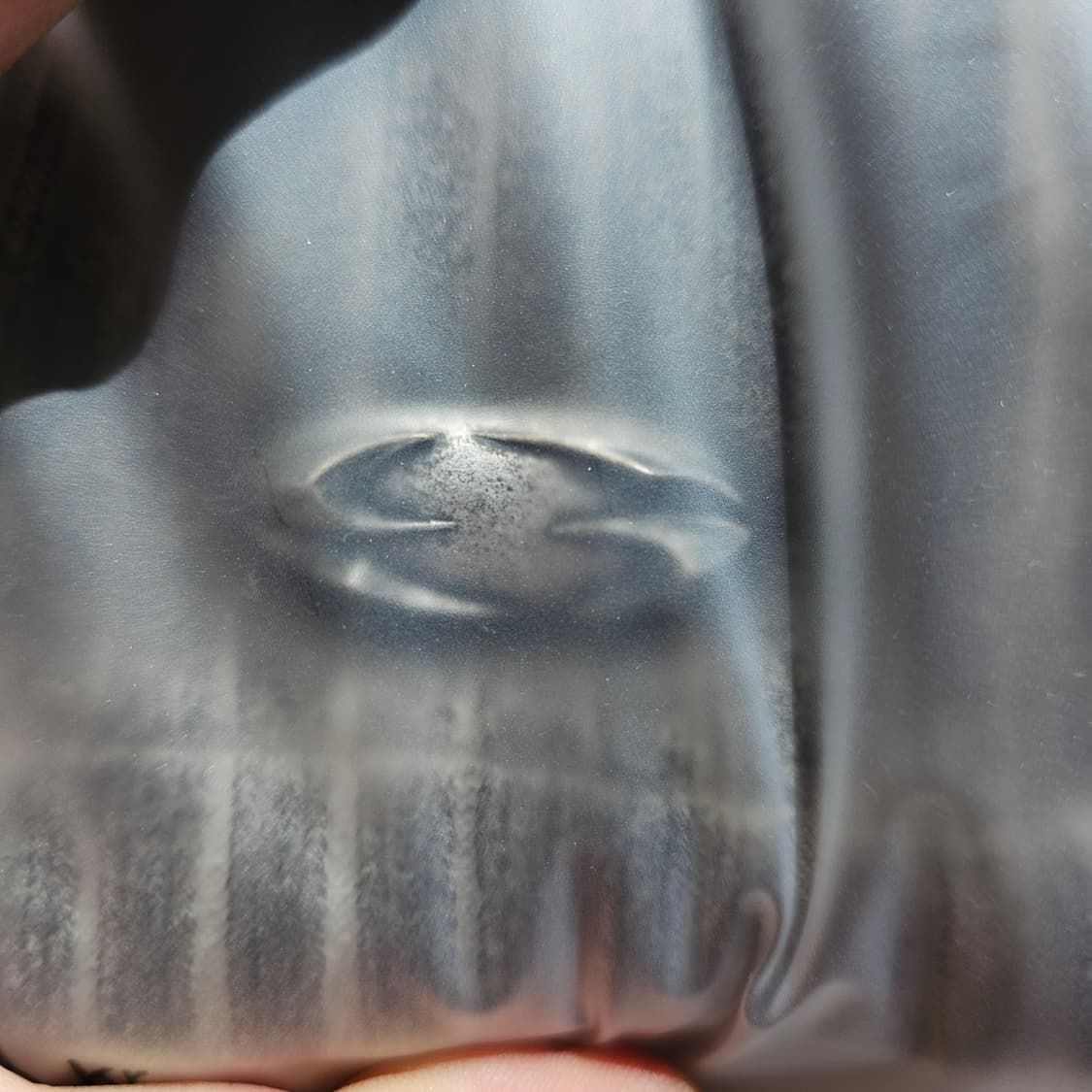 새제품) 그레일즈 루나 바이커 니트 스커트 골지 코듀로이 베이지 브라운 상품이미지4