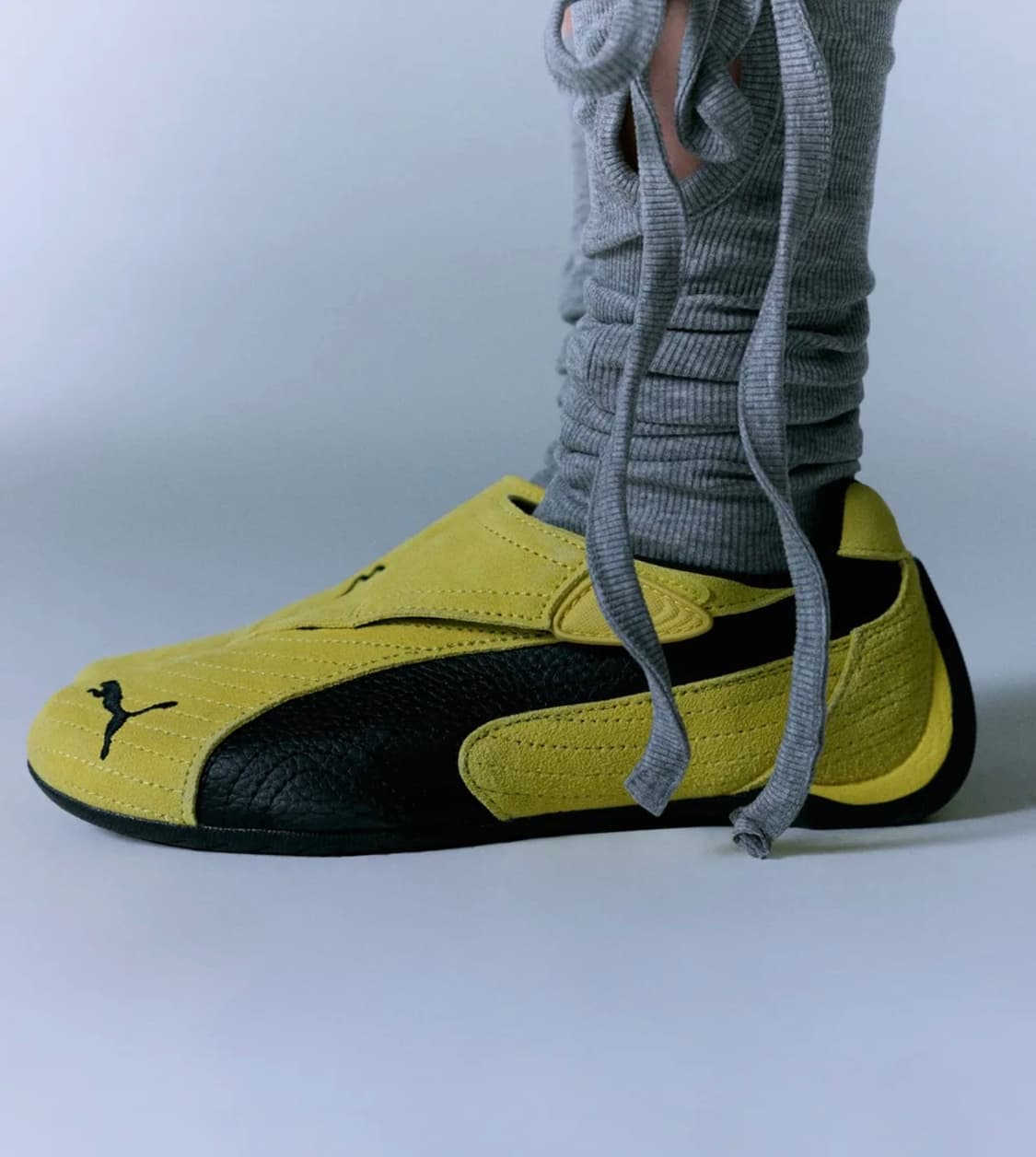 [새제품/280] 푸마 슬림캣 레몬:블랙 상품이미지1
