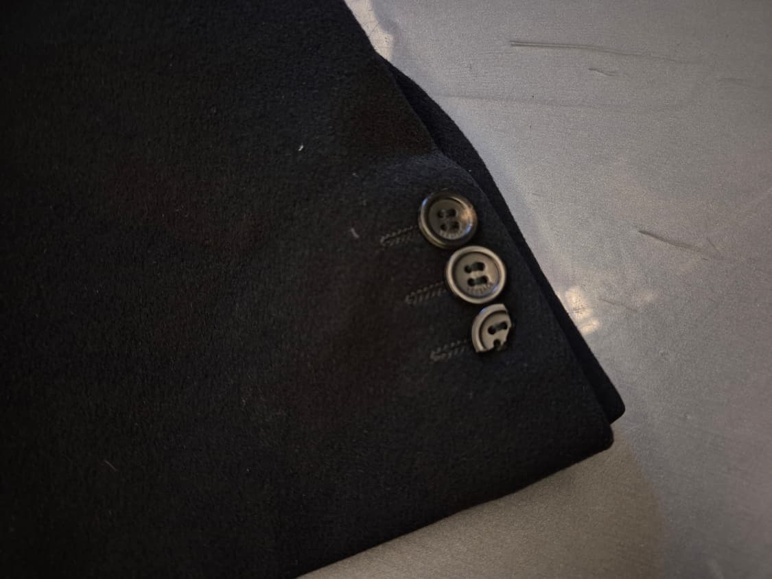 90s GIANNI VERSACE 울 더블 롱코트 상품이미지7