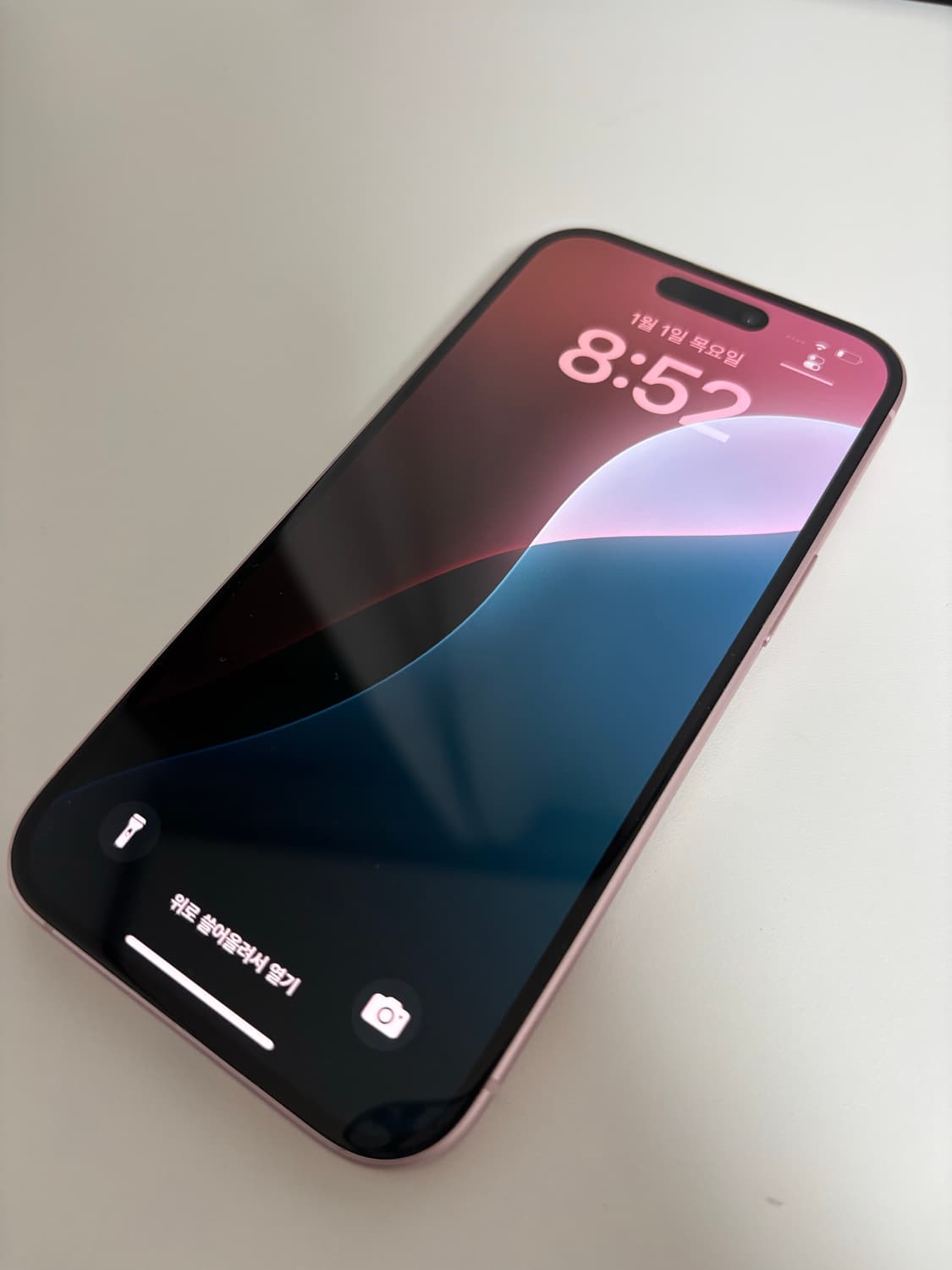아이폰15 핑크 128gb 상품이미지2