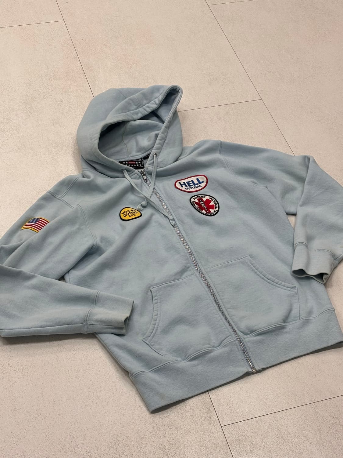 슈프림 히스테릭 글래머 후드집업 상품이미지1