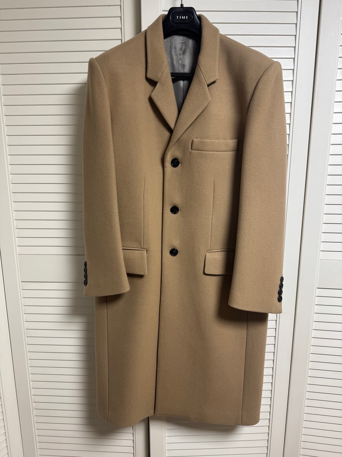 22FW 시스템옴므 파리컬렉션 캐시미어 오버핏 코트 100~105 상품이미지1