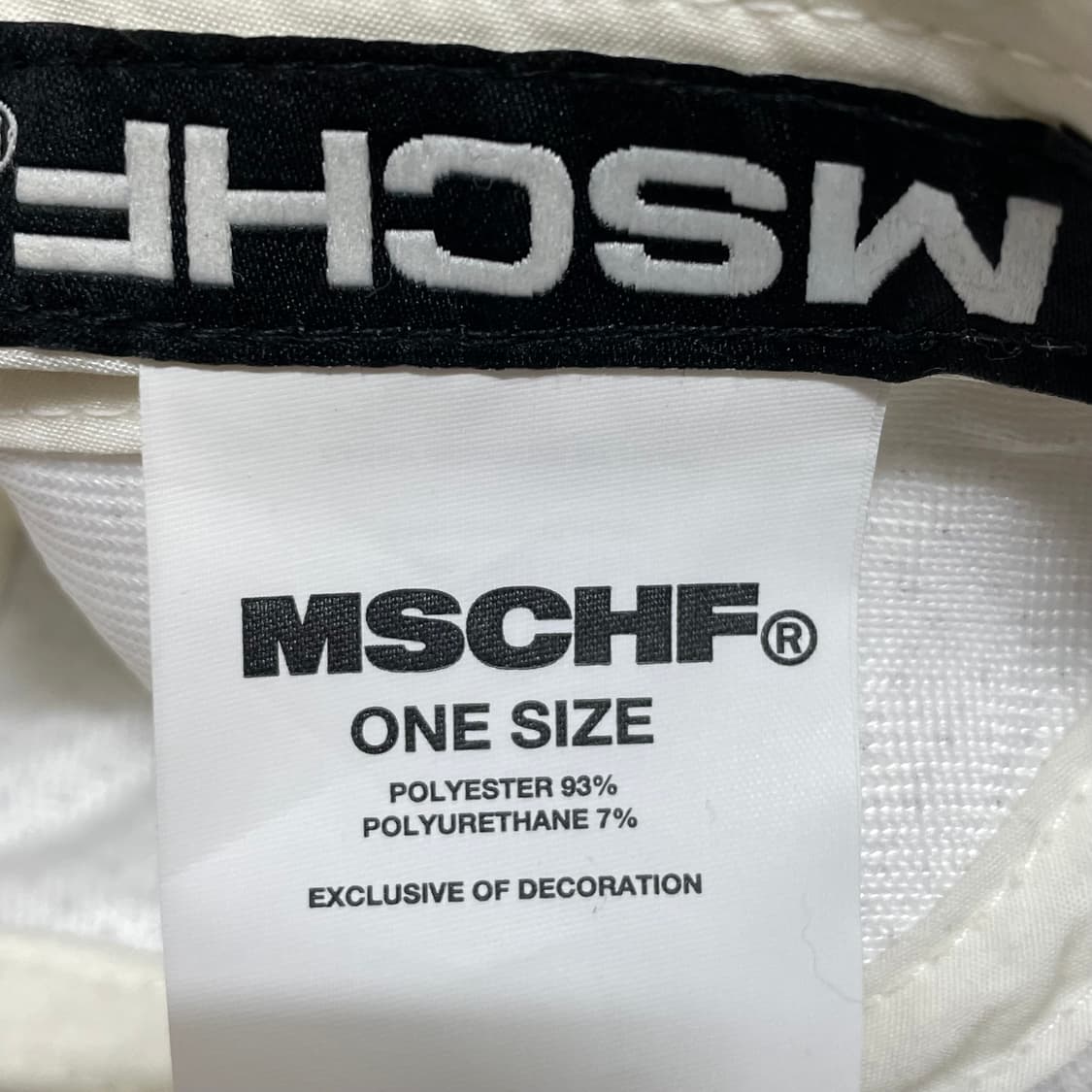 미스치프 화이트 메쉬 볼캡 런닝 모자 상품이미지3