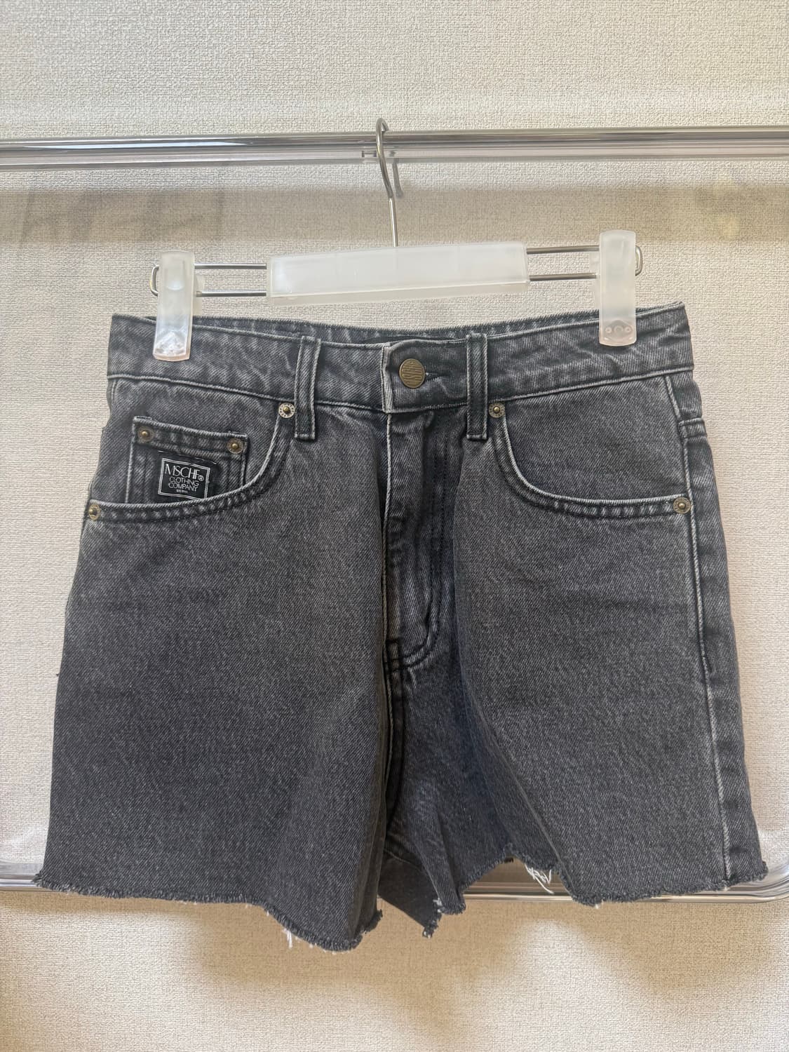 Mischief shorts 미스치프 흑청 반바지 상품이미지5