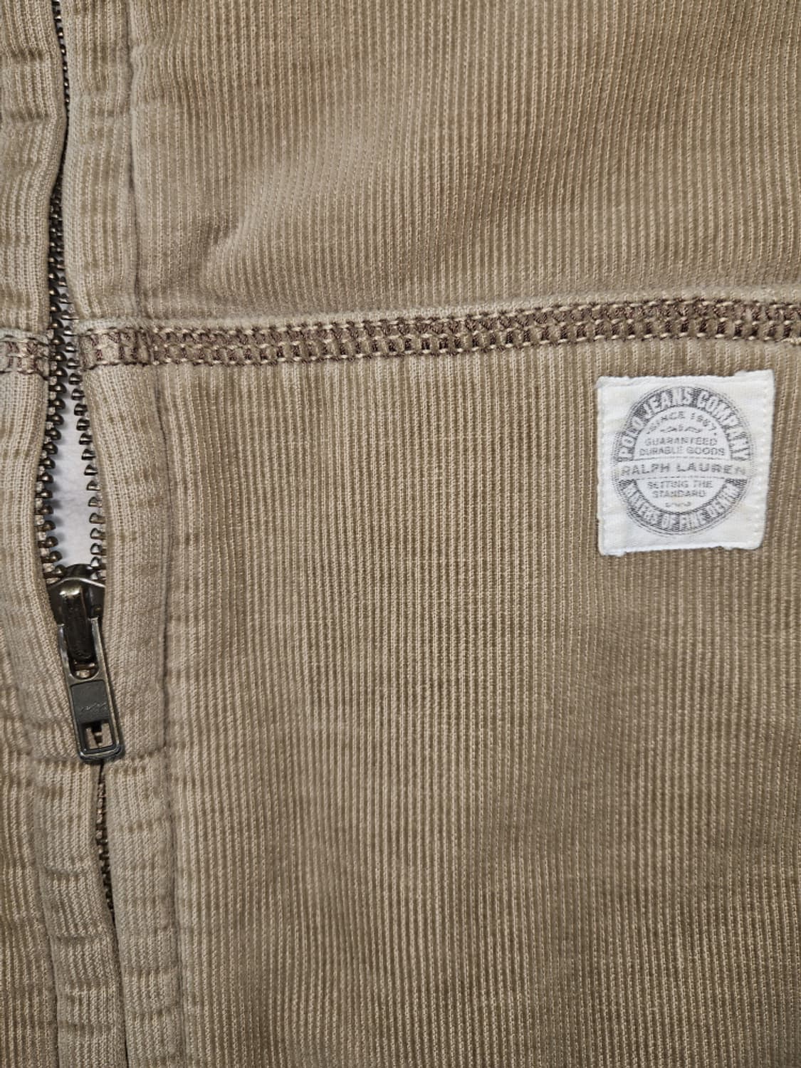 폴로 진스 컴퍼니 코듀로이 플리스안감 후드집업 ( XL ) / 10299 상품이미지6