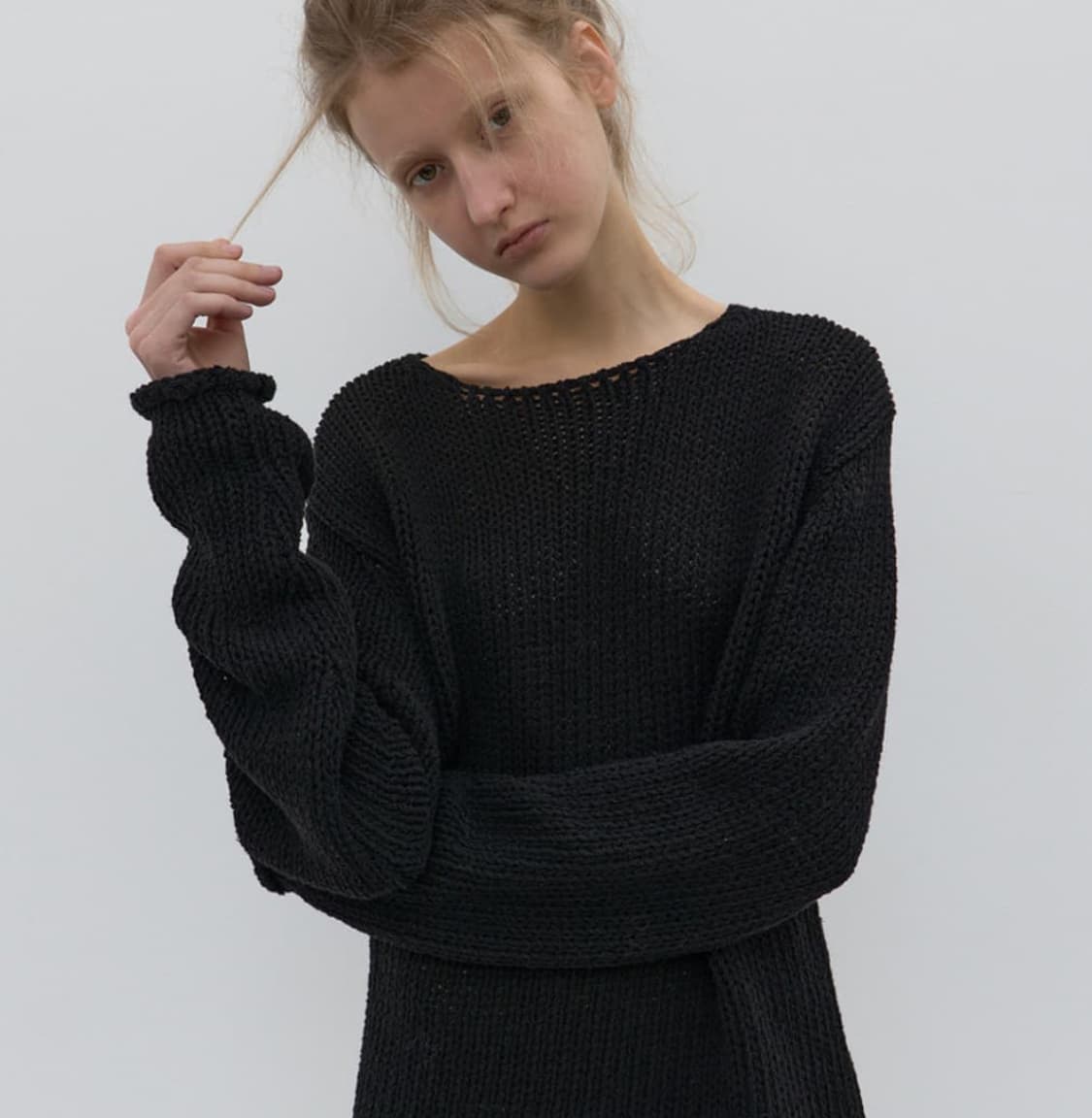 [구매] 낫띵에브리띵 RELAXED COTTON SWEATER 상품이미지1