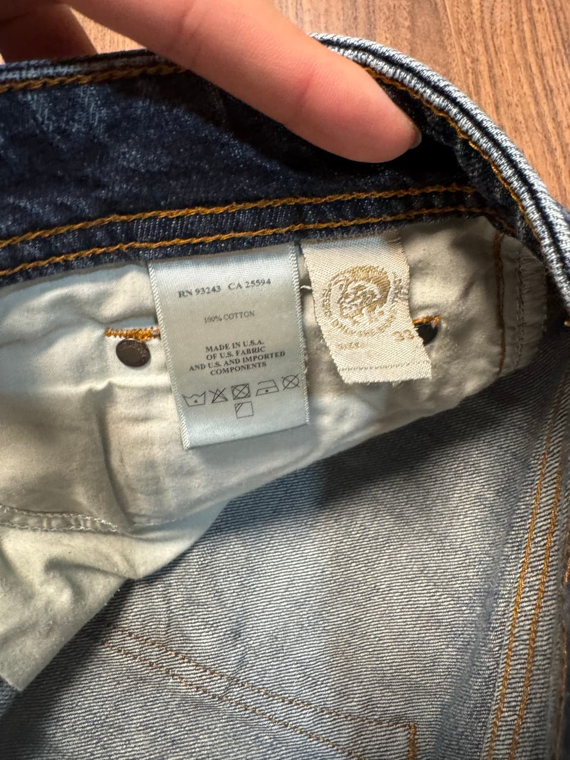 [정품] 디젤 청바지 33사이즈(매장 구매가 38만원) 상품이미지8