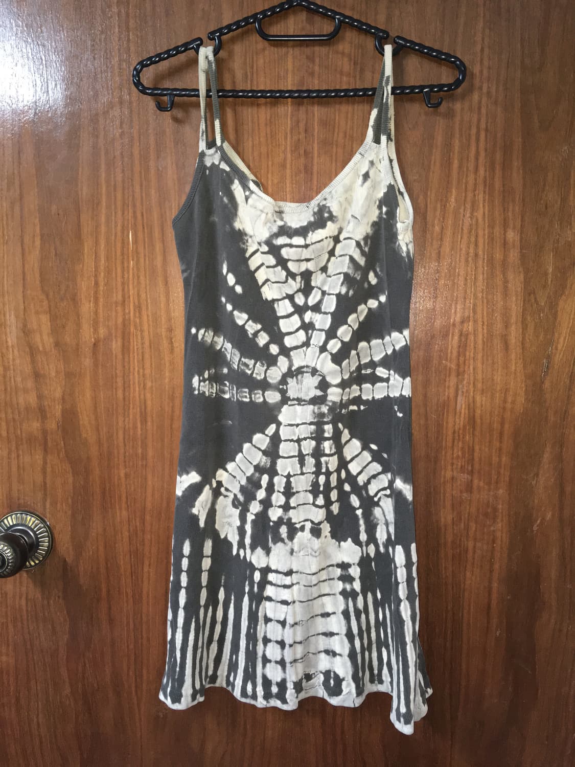 히피 타이다이 미니 원피스 상품이미지4