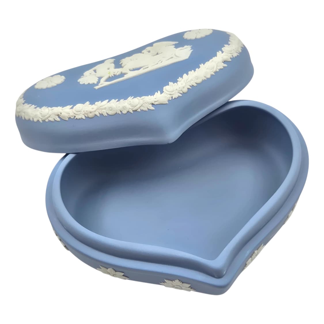 80s 영국 웨지우드 하트 제스퍼 트링켓 상품이미지4