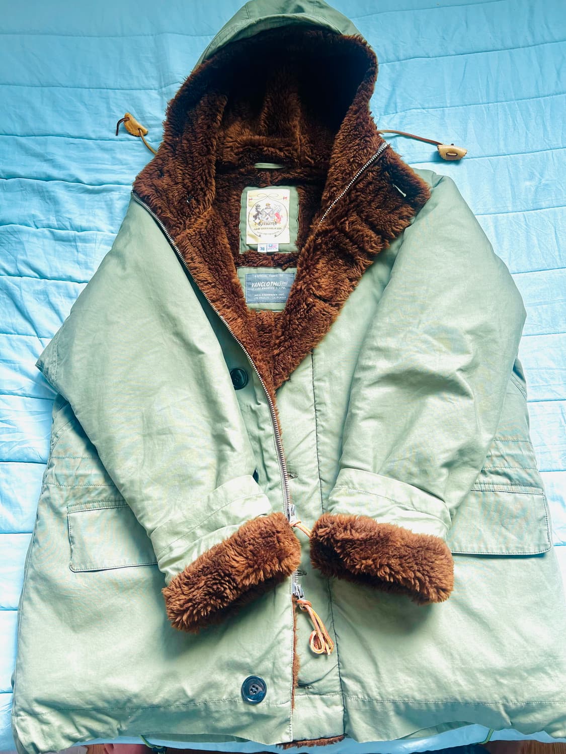 모니탈리 / 밀리터리 N-2 덱 파카 / 38 (100) 상품이미지5