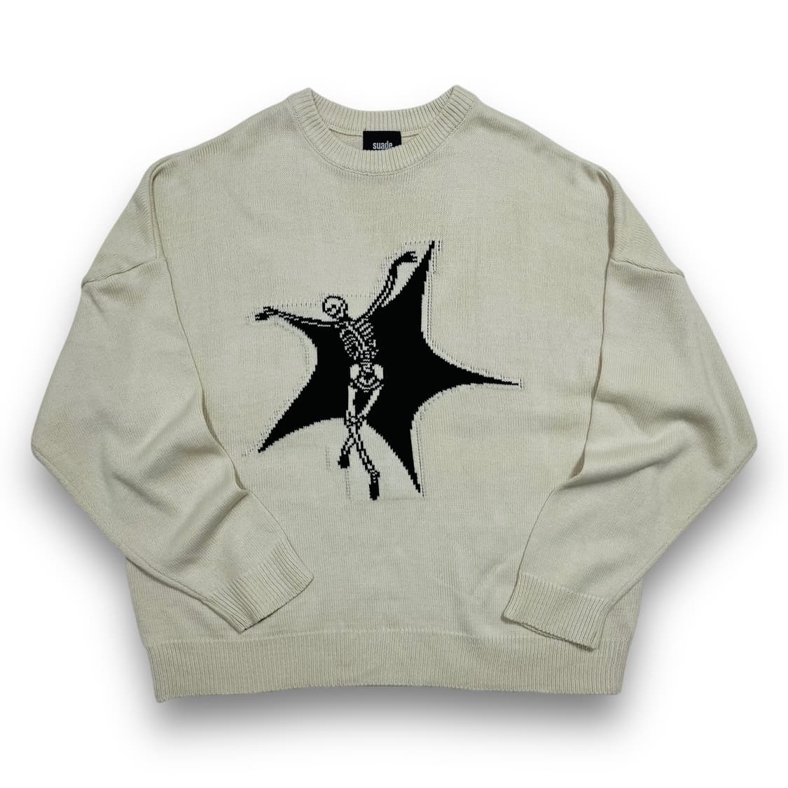 Suade skull star ivory kint 상품이미지2