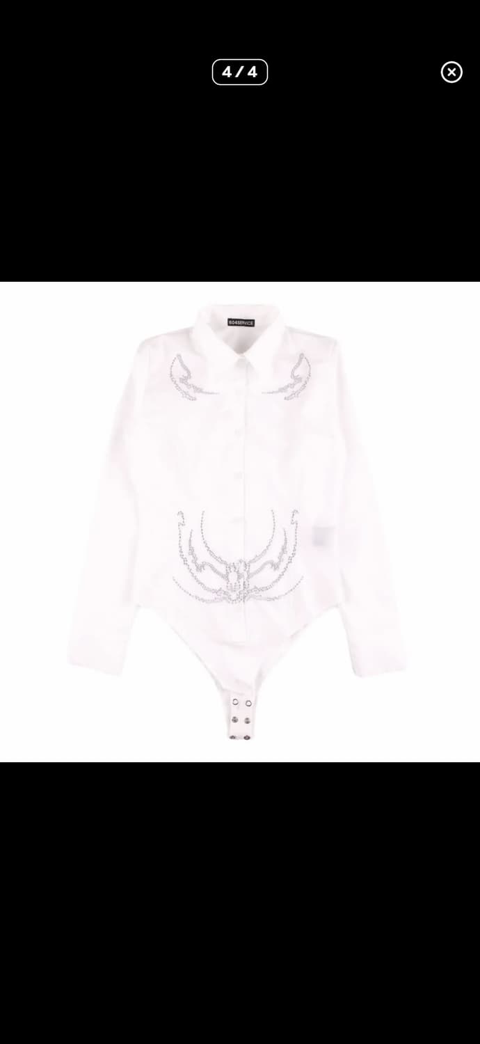 604service 바디수트 셔츠 상품이미지4